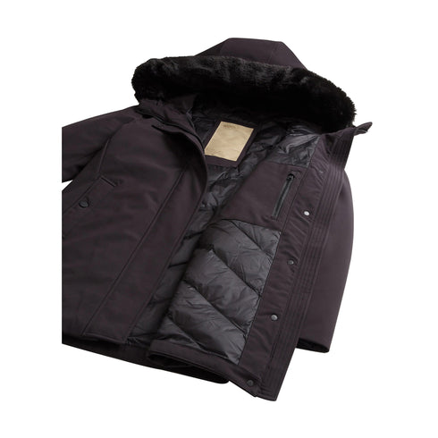 Woolrich Parka Parka Donna Firth con pelliccia Nero A24 - WOOLRICHCFWWOU1017FRUT3496 - 100 - XS - Francavilla Moda